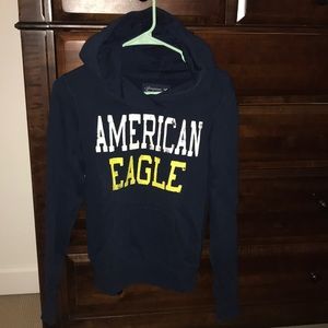 American eagle Navy Hoodie
